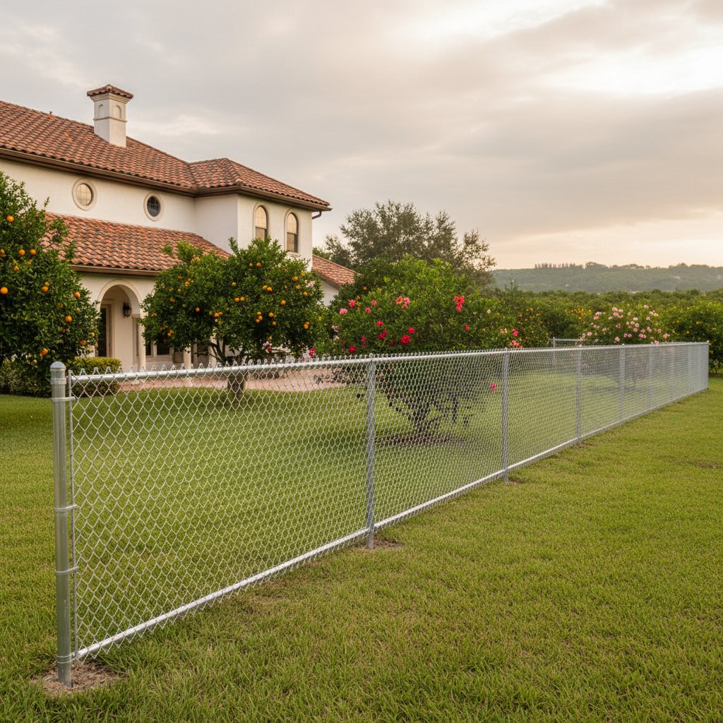 Chain-Link Fence Installation in Haines City, FL