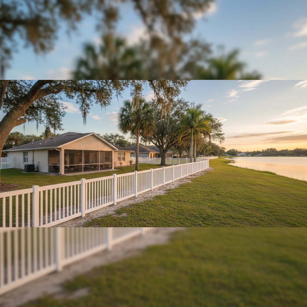Vinyl Fence in Haines City, FL - Image 2