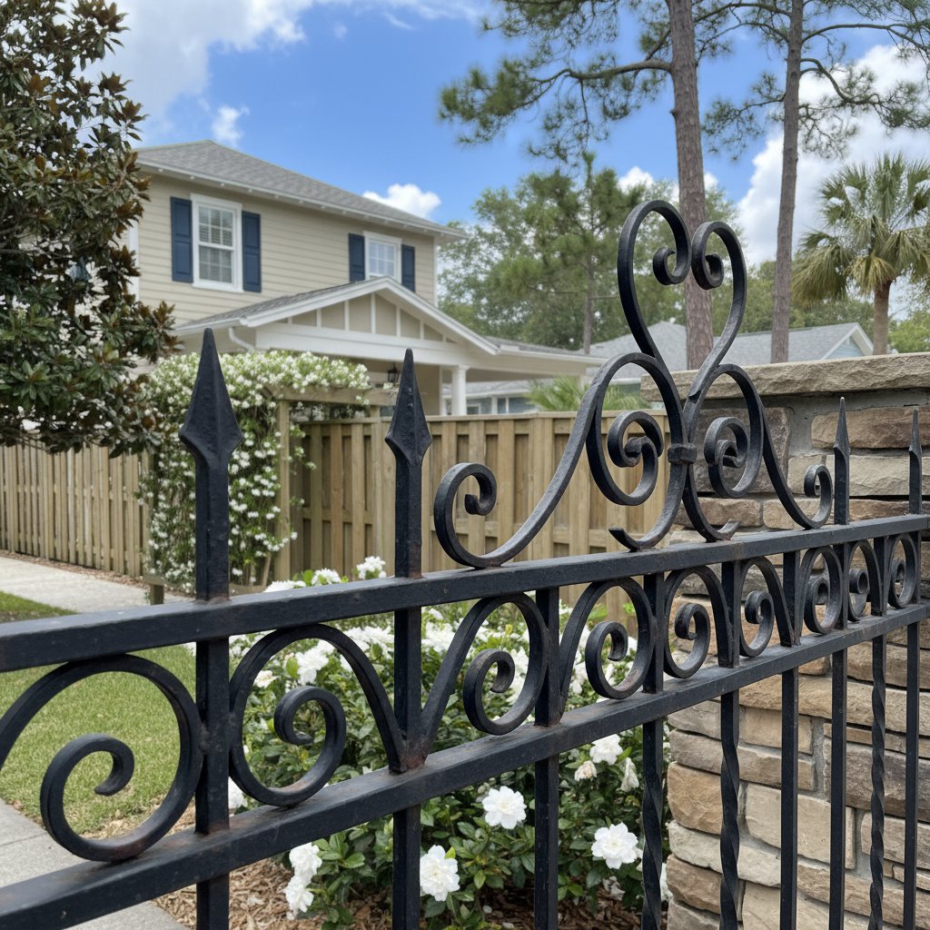 Wrought Iron Fence in Haines City, FL - Image 3